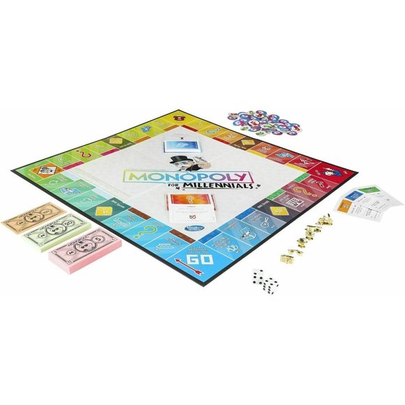 NEW Monopoly For Millennials Board Game Ages 8+ - Picture 2 of 7